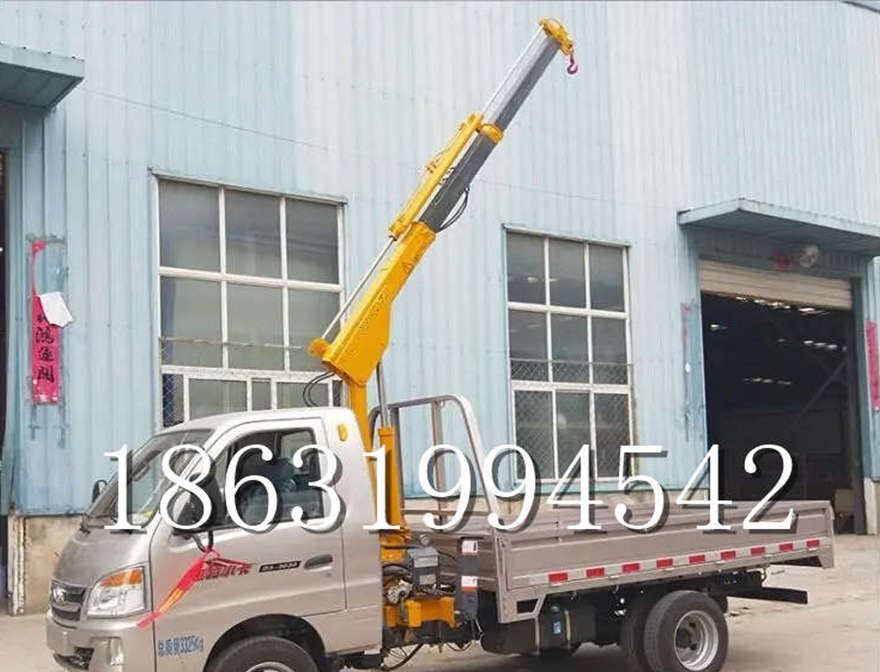 富锦市车载吊机12/24V车载吊固定车载吊车载包安装全电动液压吊车载吊机履带式液压